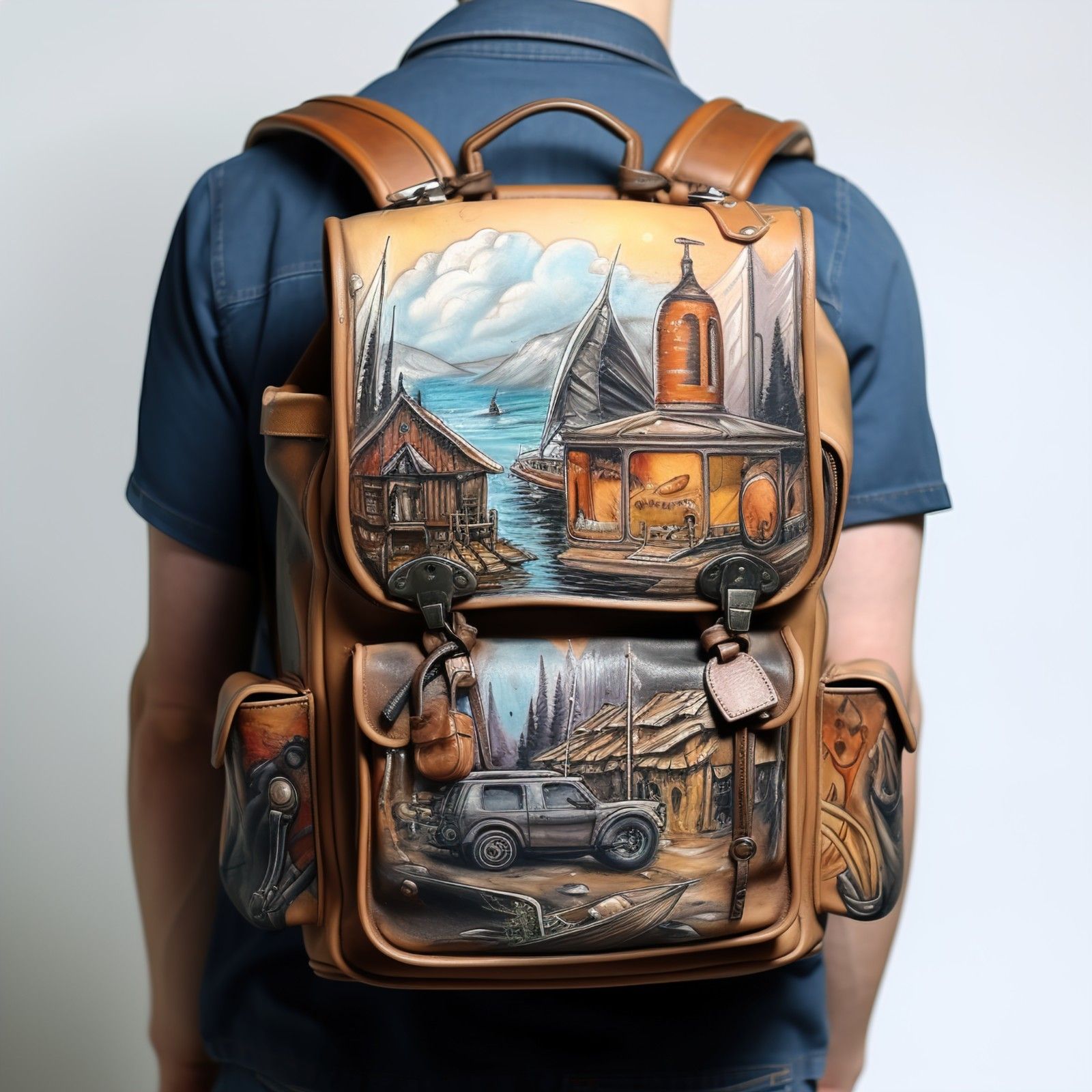 Custom Backpacks — Design 03